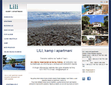 Tablet Screenshot of kamplili.hr